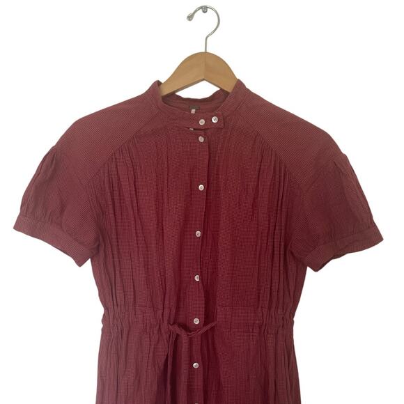 Free People Retro Romance Gingham Dress Size Small - Picture 4 of 6